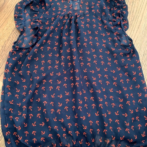 Eyelash couture blouse with anchors - Picture 6 of 6